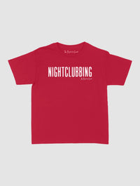 nightclubbing baby tee - In Print We Trust