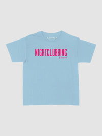 nightclubbing baby tee - In Print We Trust