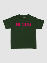 nightclubbing baby tee - In Print We Trust