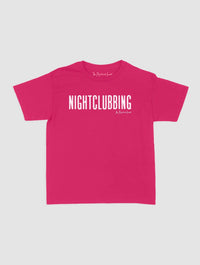nightclubbing baby tee - In Print We Trust