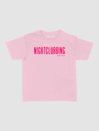 nightclubbing baby tee - In Print We Trust