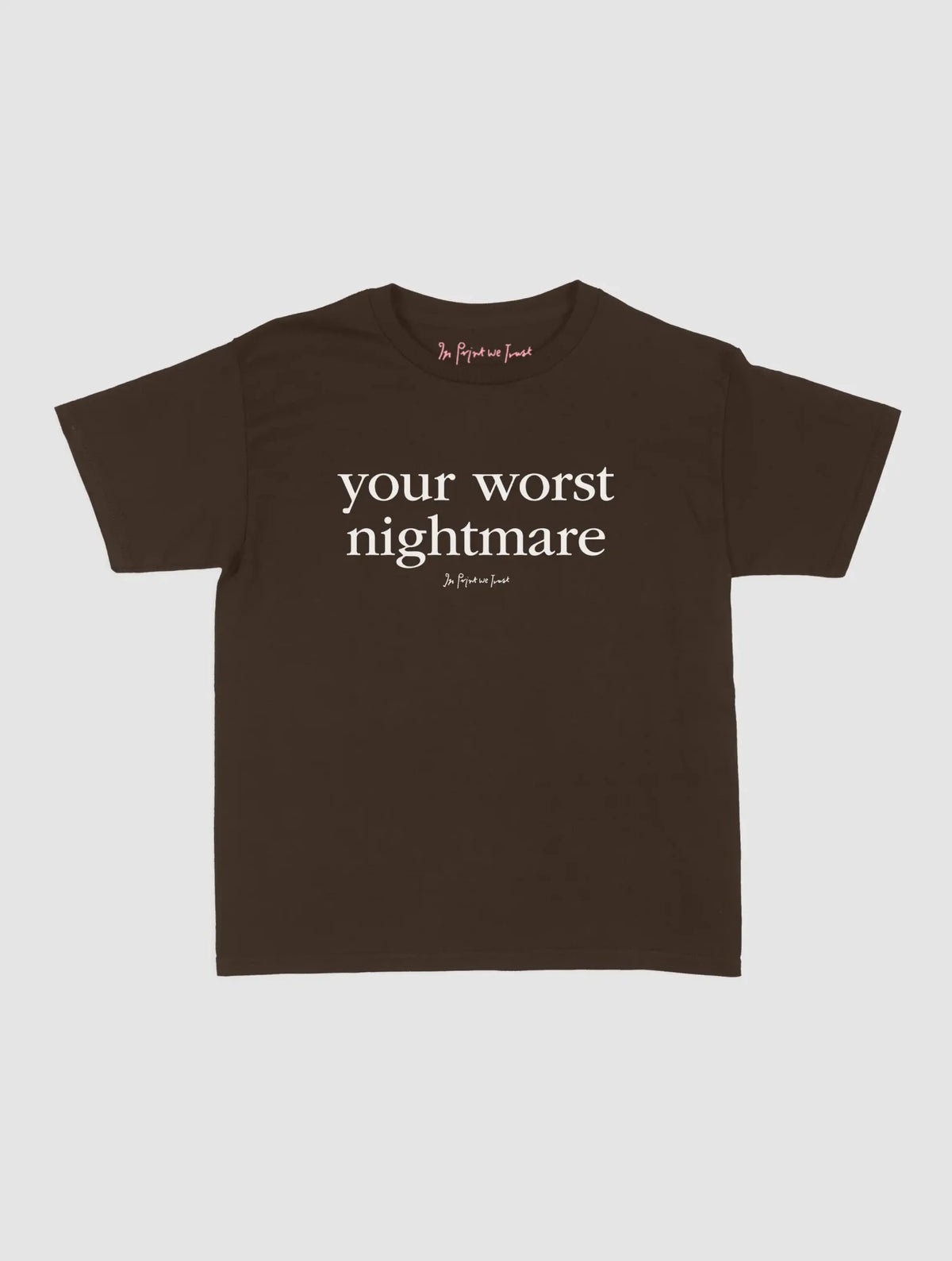 nightmare baby tee - In Print We Trust