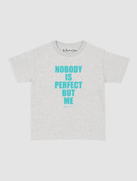 nobody baby tee - In Print We Trust