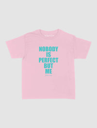 nobody baby tee - In Print We Trust