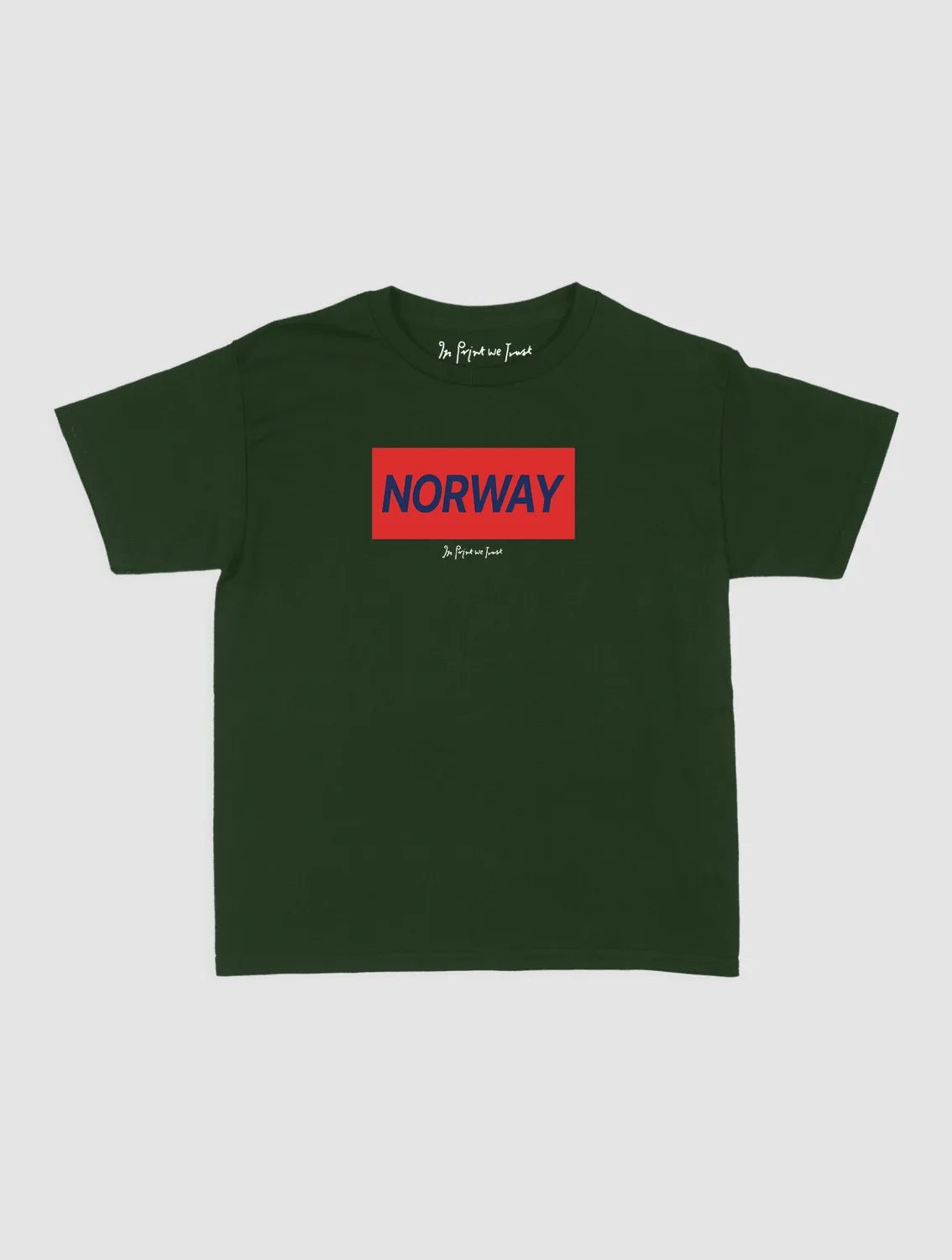 norway baby tee - In Print We Trust