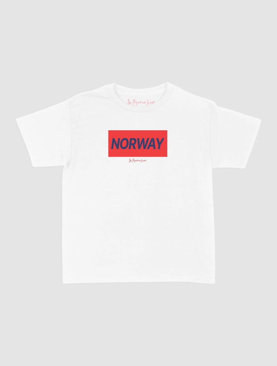 norway baby tee - In Print We Trust