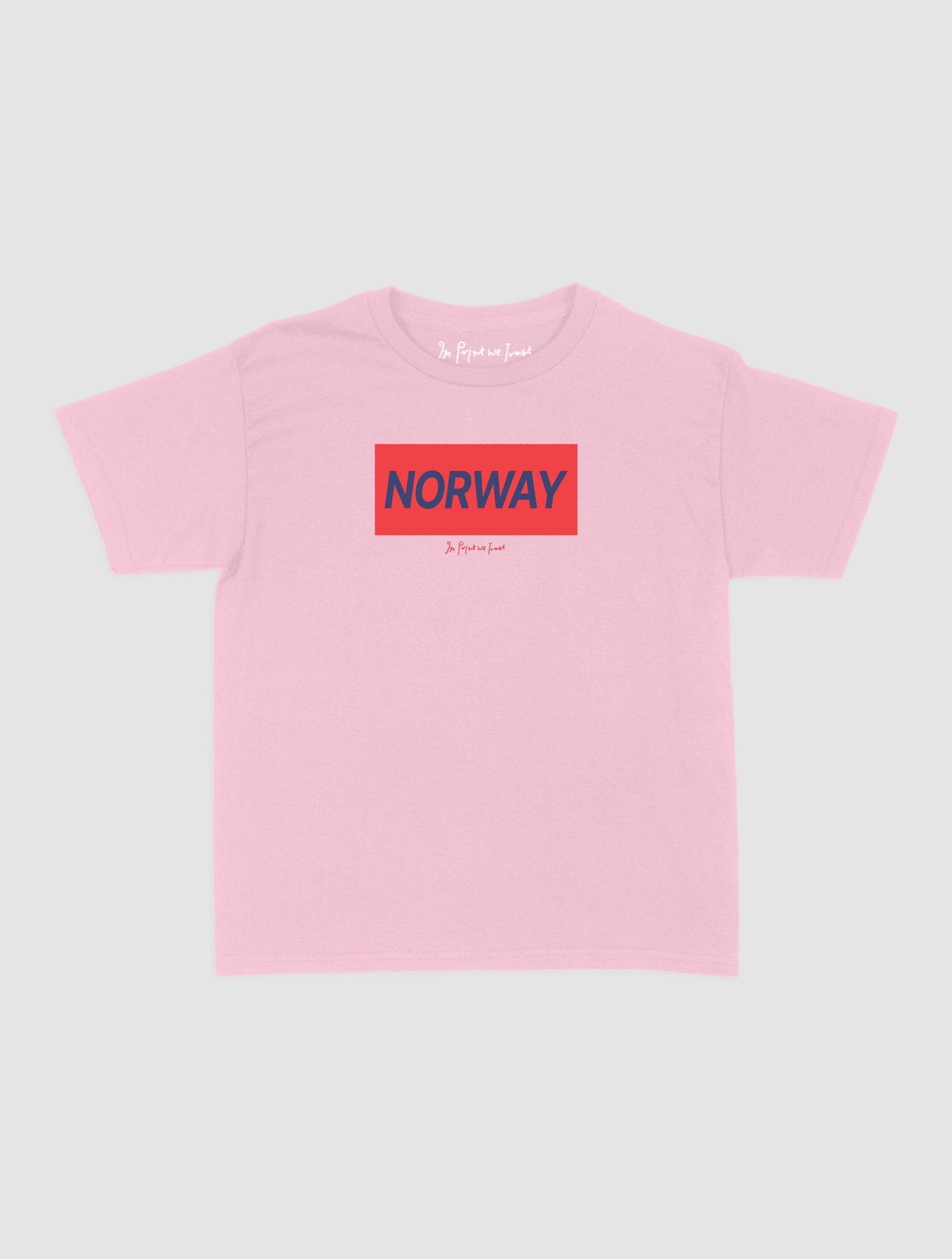 norway baby tee - In Print We Trust