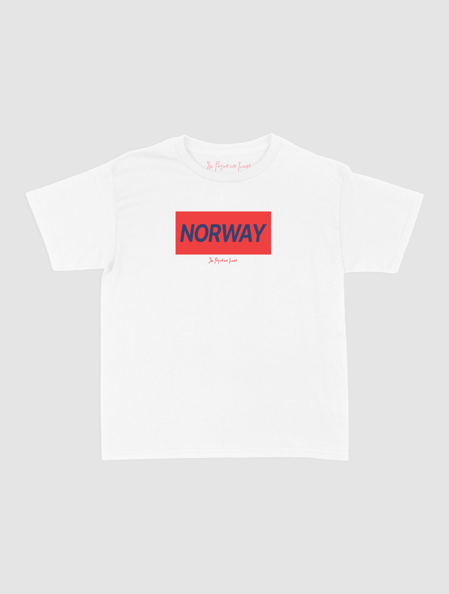 norway baby tee - In Print We Trust