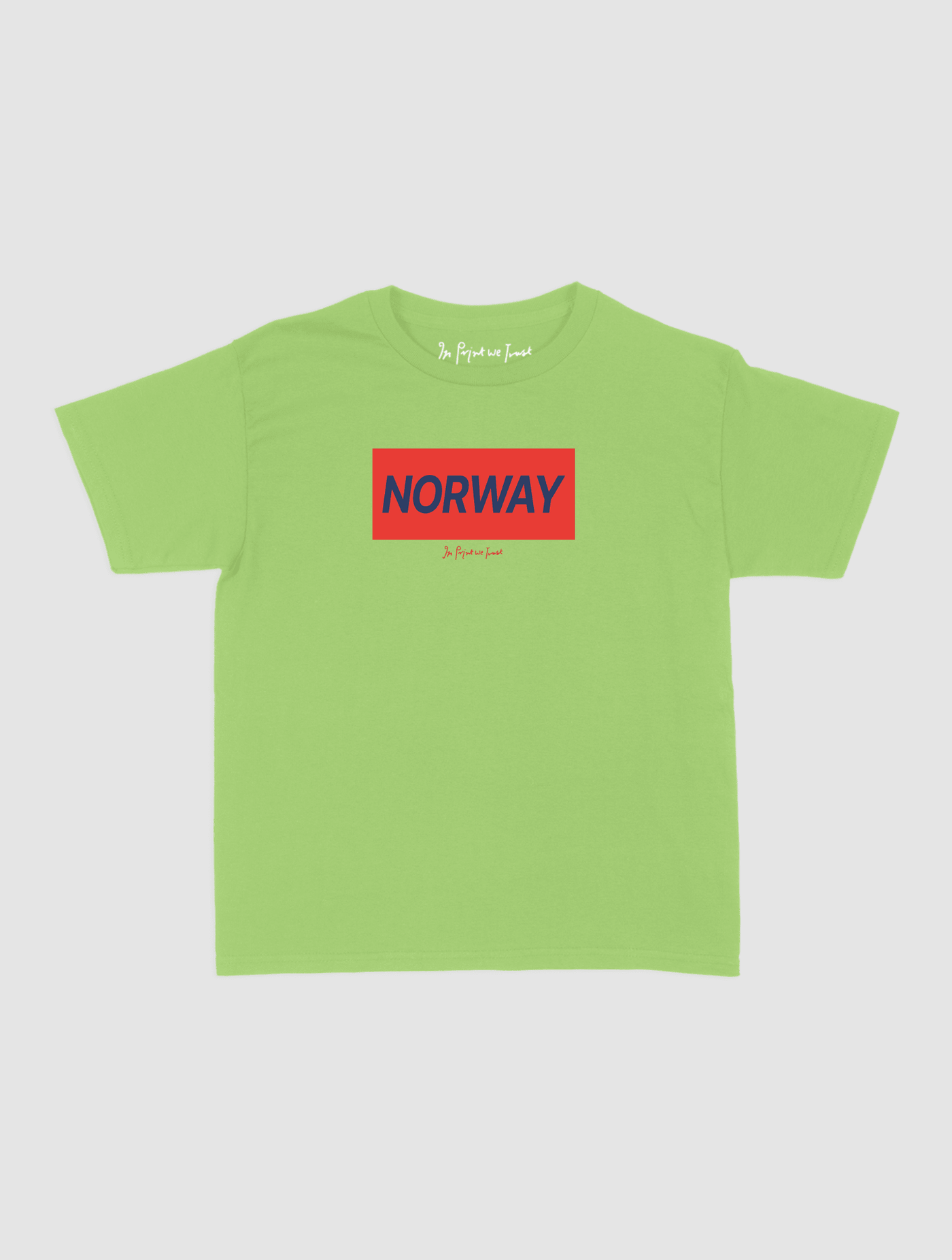 norway baby tee - In Print We Trust