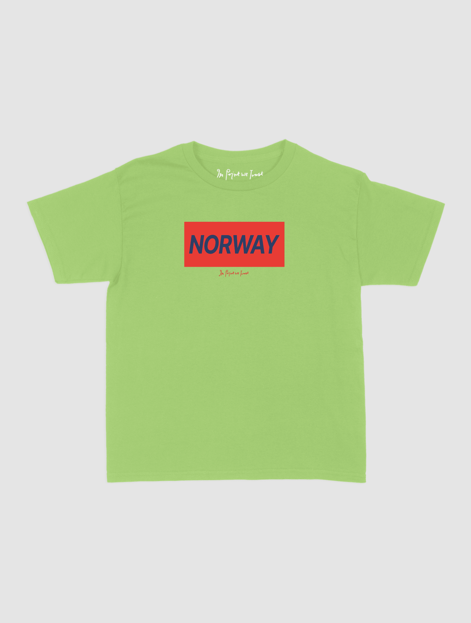 norway baby tee - In Print We Trust
