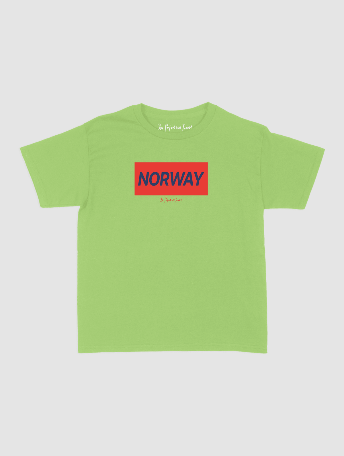 norway baby tee - In Print We Trust