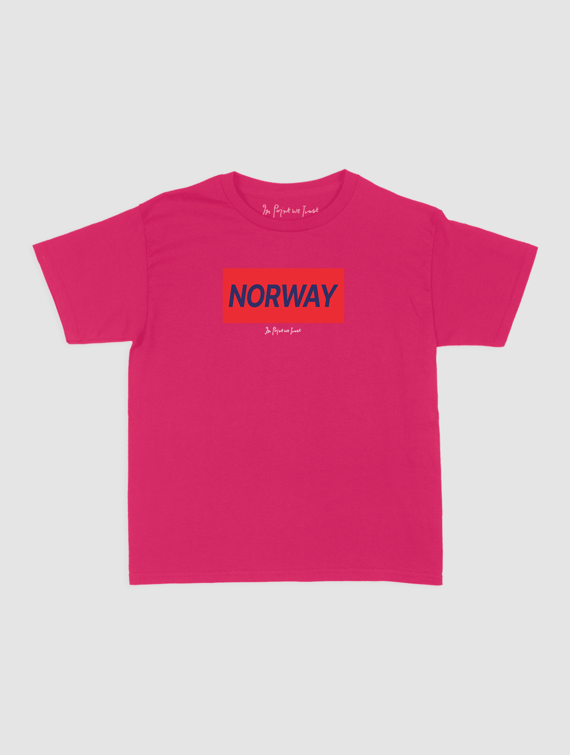 norway baby tee - In Print We Trust
