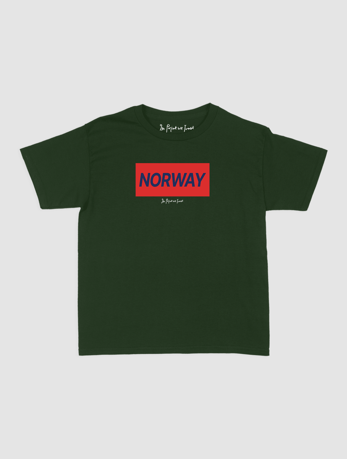 norway baby tee - In Print We Trust