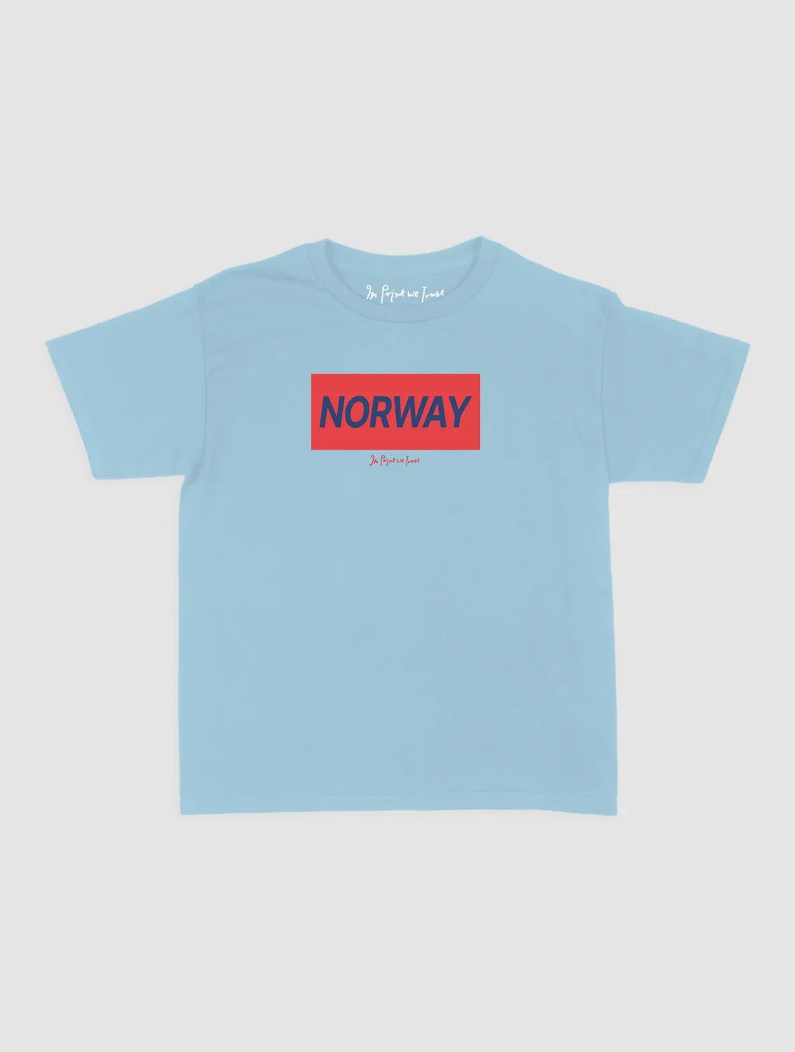 norway baby tee - In Print We Trust