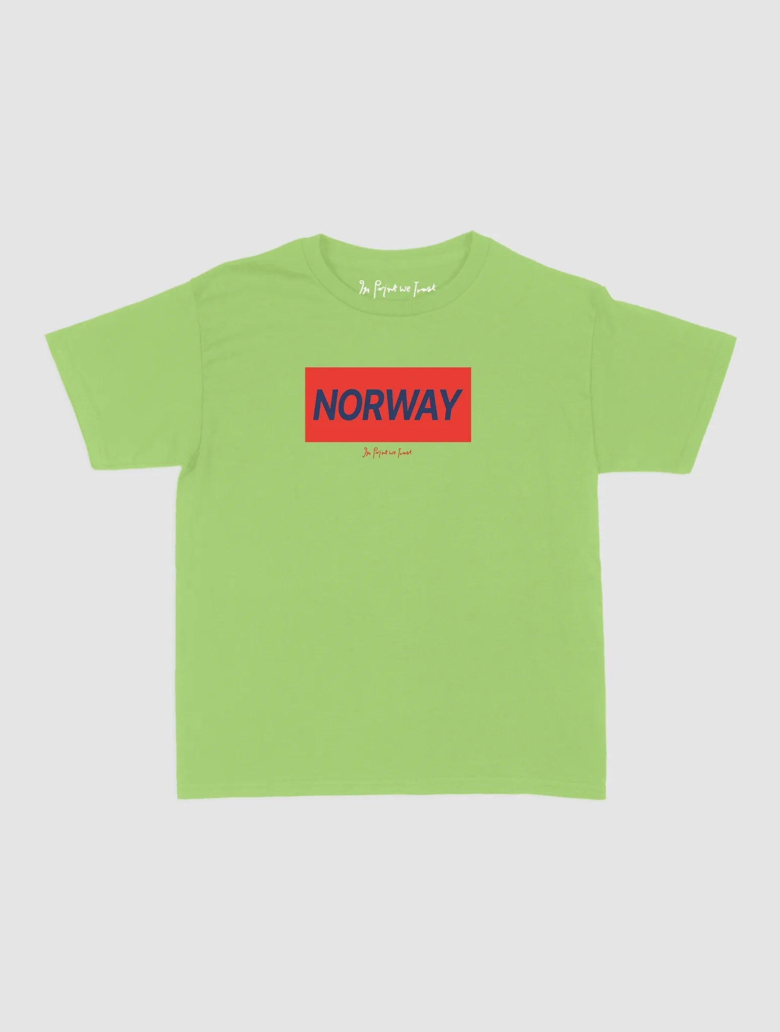 norway baby tee - In Print We Trust