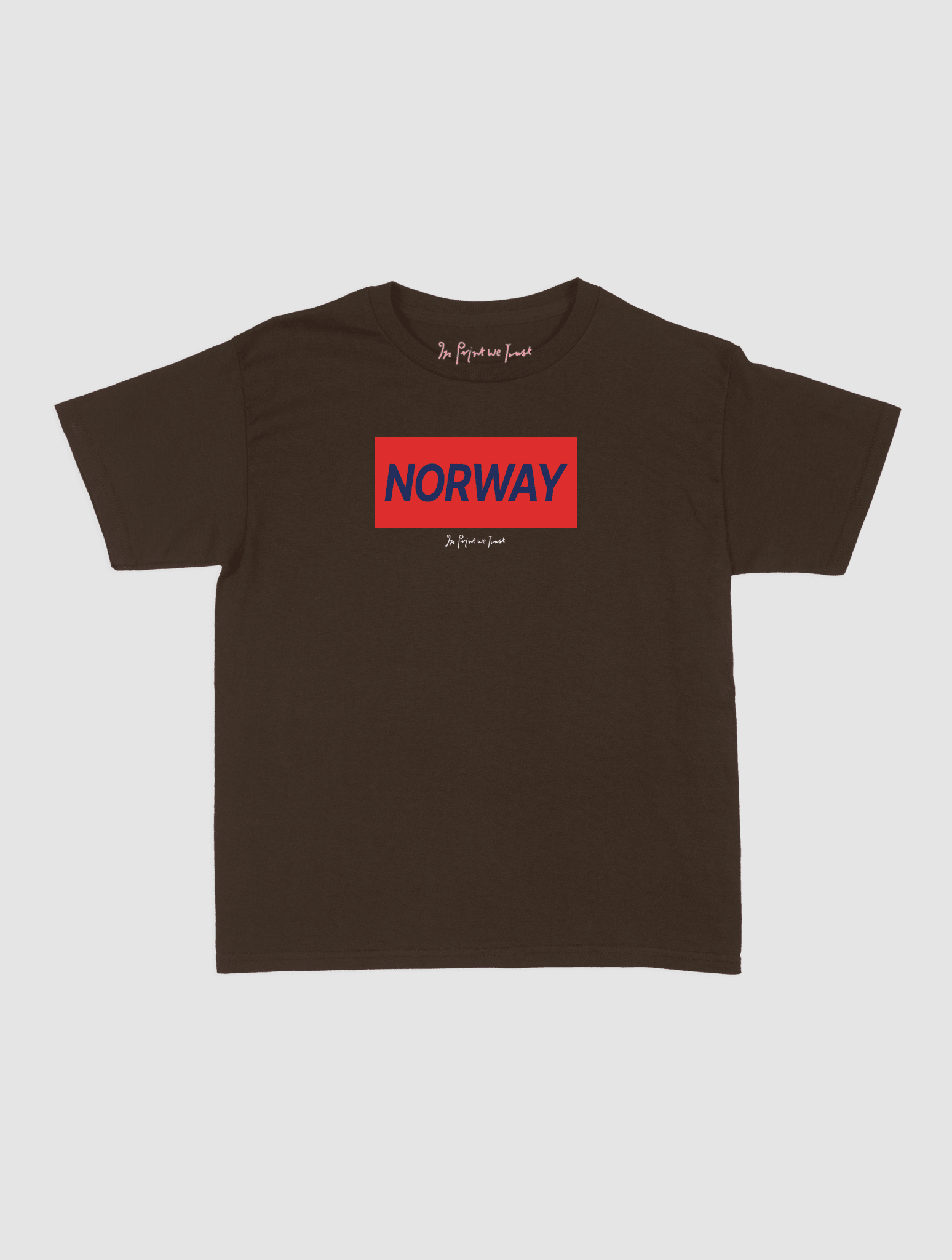 norway baby tee - In Print We Trust