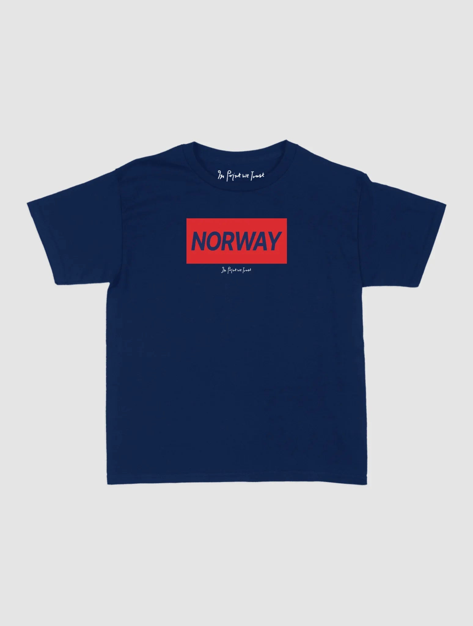 norway baby tee - In Print We Trust