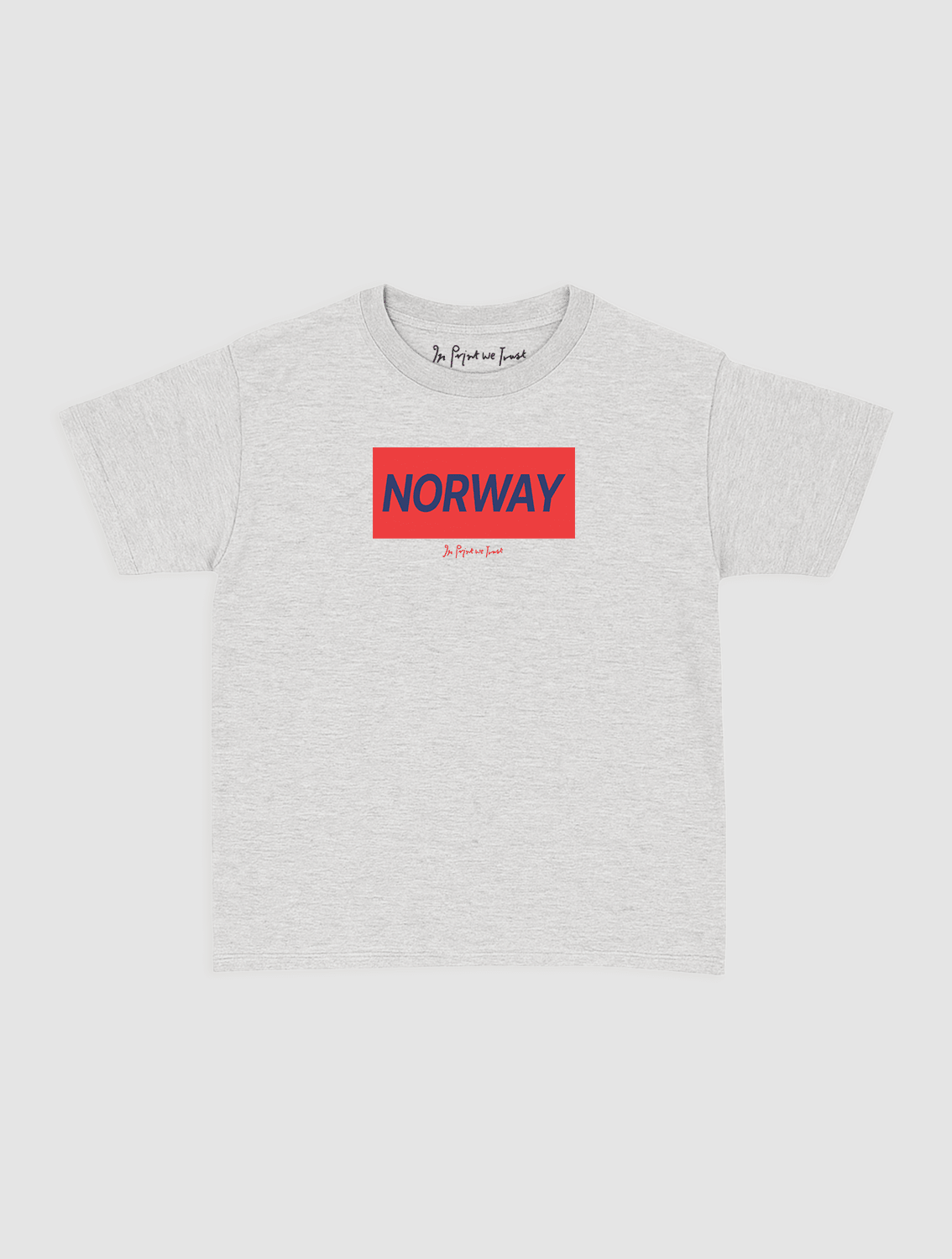 norway baby tee - In Print We Trust