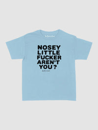 nosey baby tee - In Print We Trust