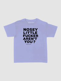nosey baby tee - In Print We Trust