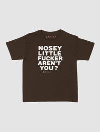 nosey baby tee - In Print We Trust
