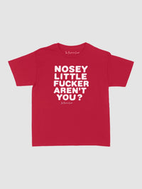 nosey baby tee - In Print We Trust