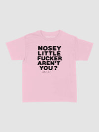 nosey baby tee - In Print We Trust