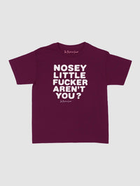 nosey baby tee - In Print We Trust