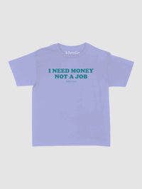not a job baby tee - In Print We Trust
