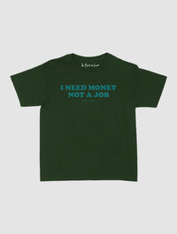 not a job baby tee - In Print We Trust