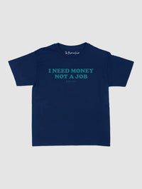 not a job baby tee - In Print We Trust