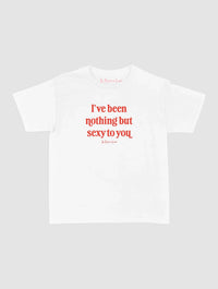 nothing but sexy baby tee - In Print We Trust
