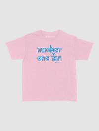 number one fan baby tee - In Print We Trust