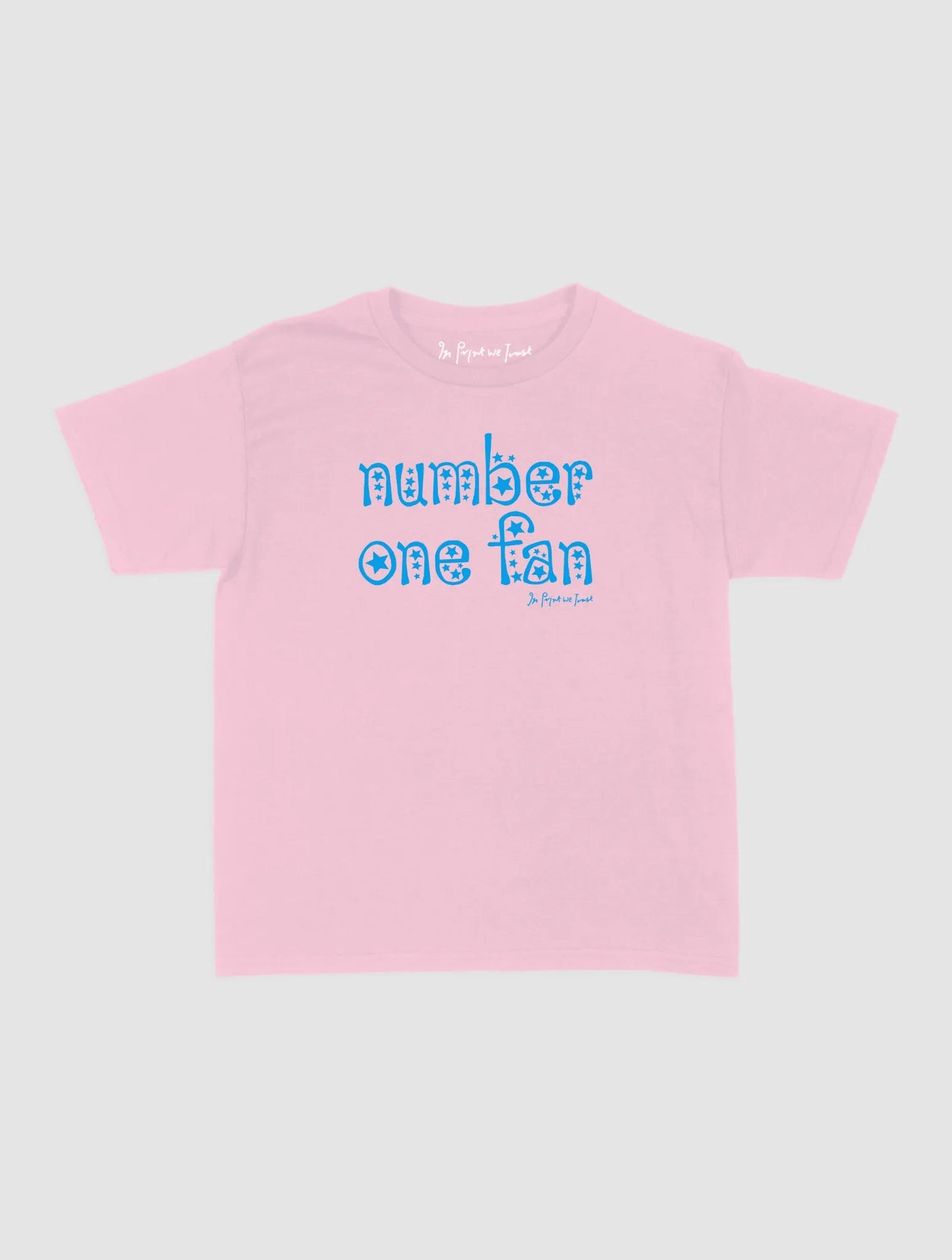number one fan baby tee - In Print We Trust