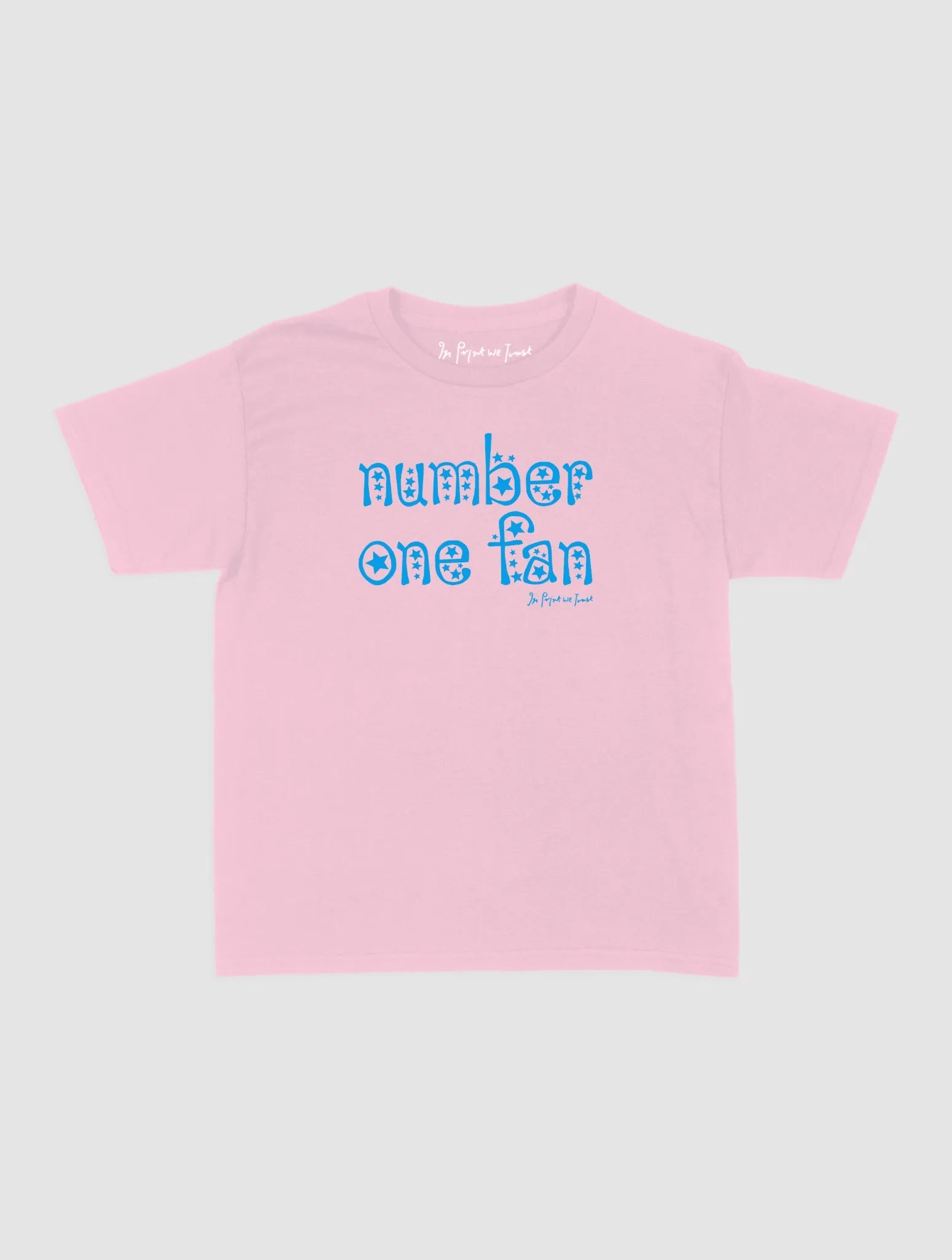 number one fan baby tee - In Print We Trust
