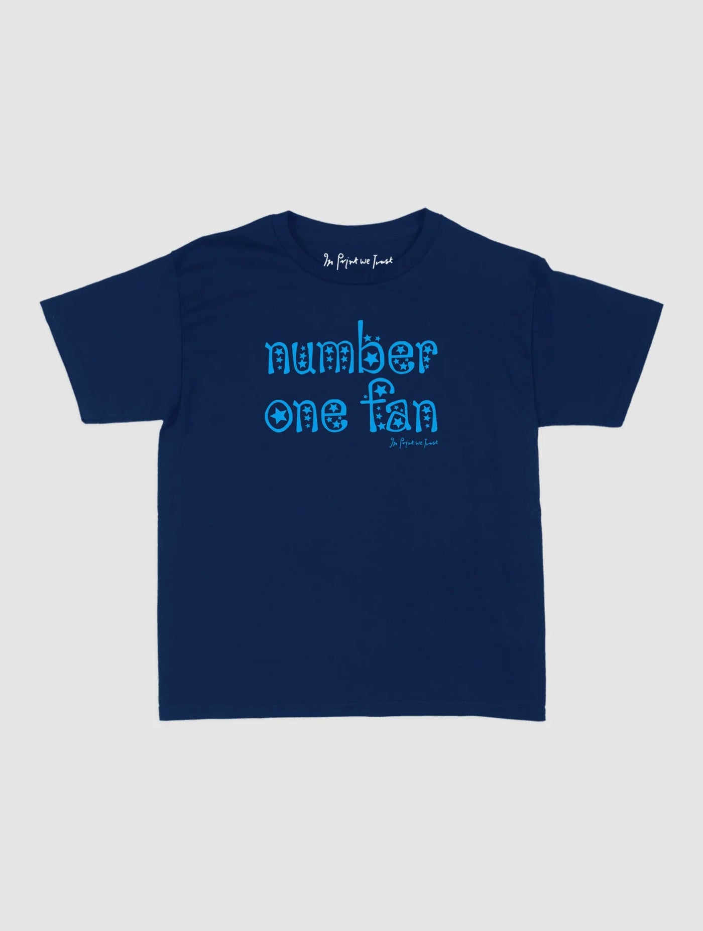 number one fan baby tee - In Print We Trust