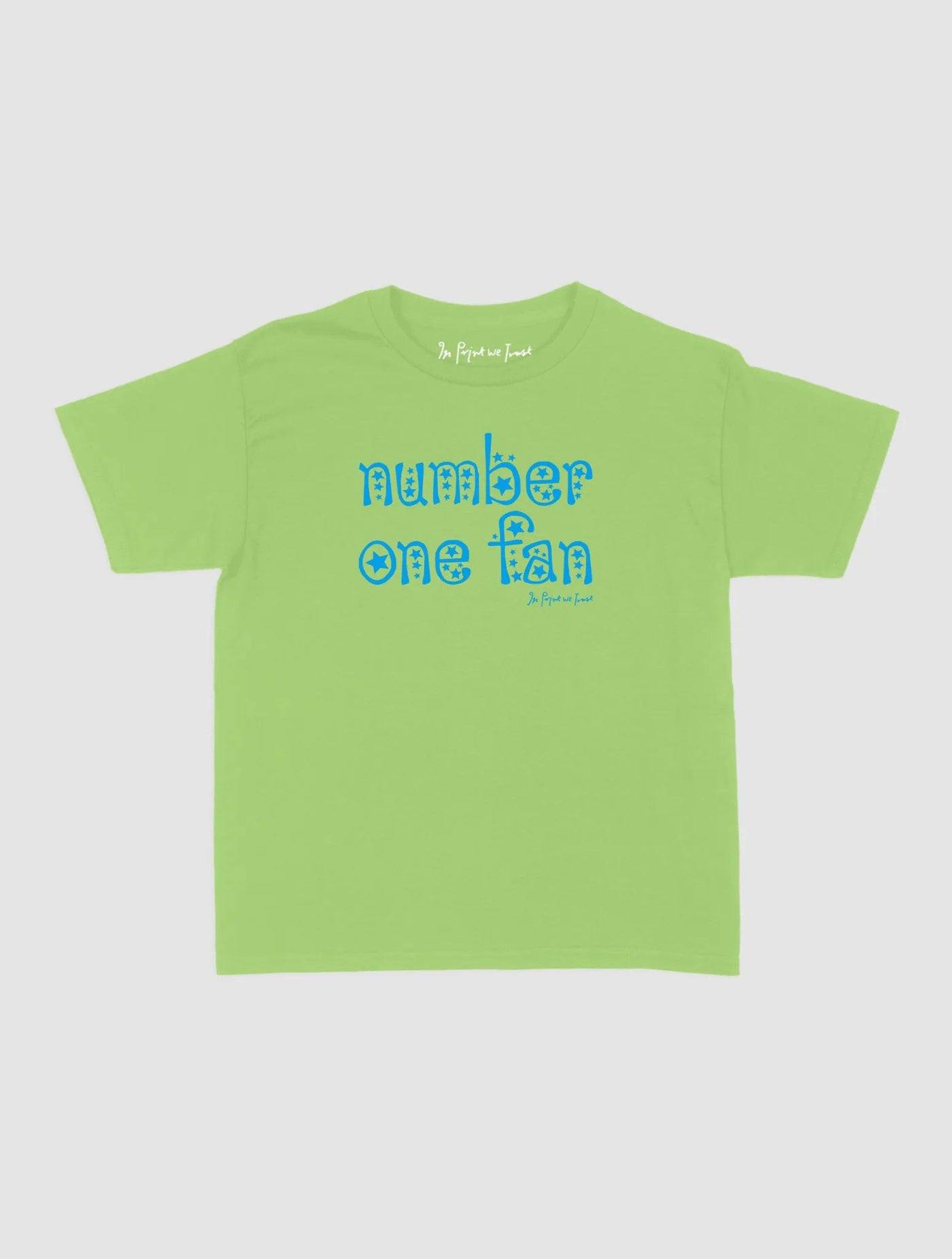 number one fan baby tee - In Print We Trust