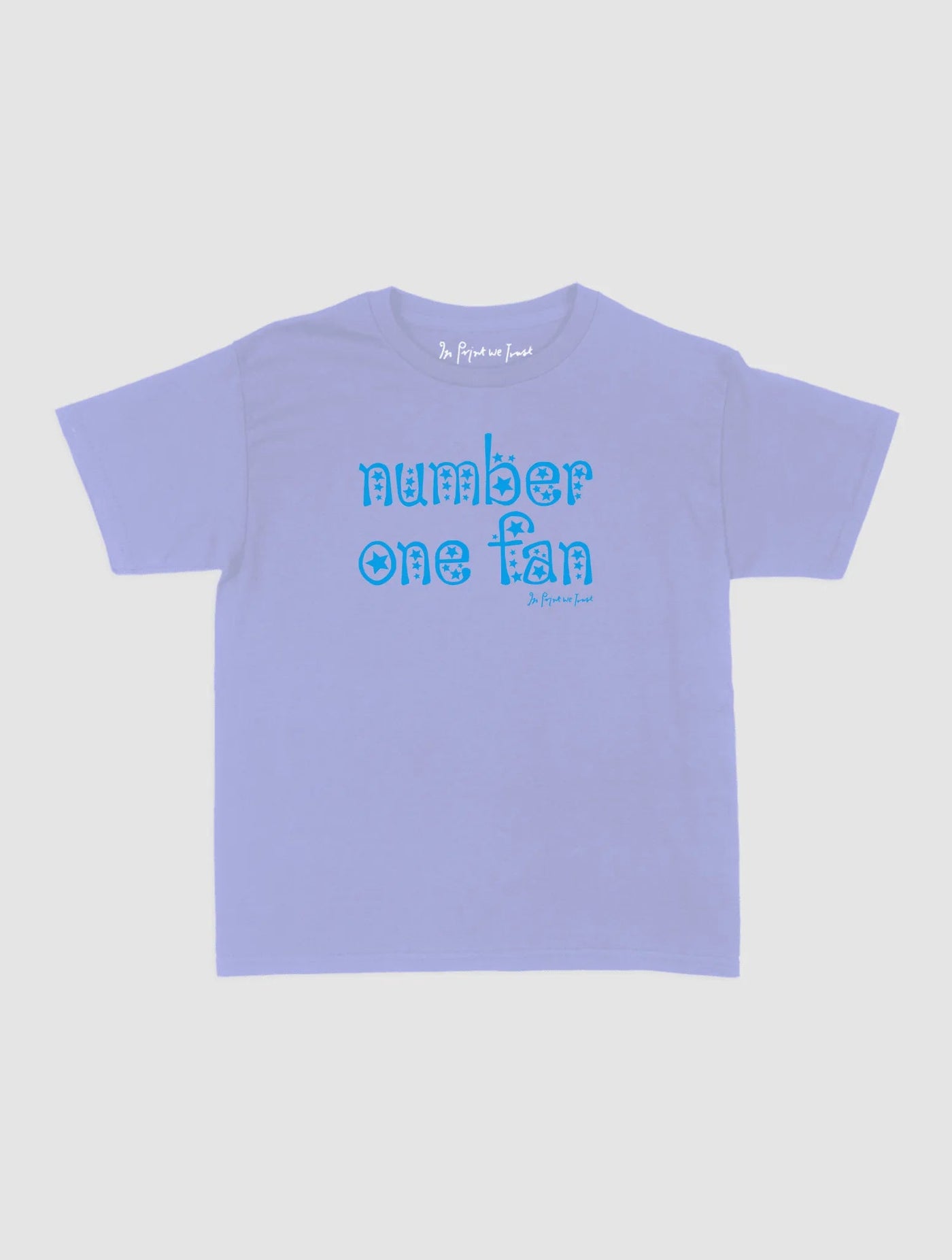 number one fan baby tee - In Print We Trust