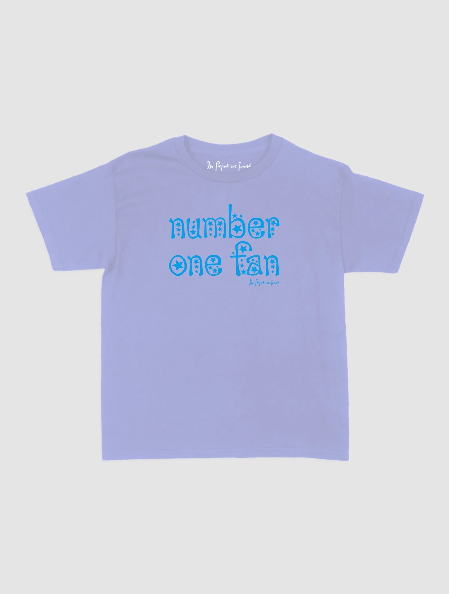 number one fan baby tee - In Print We Trust