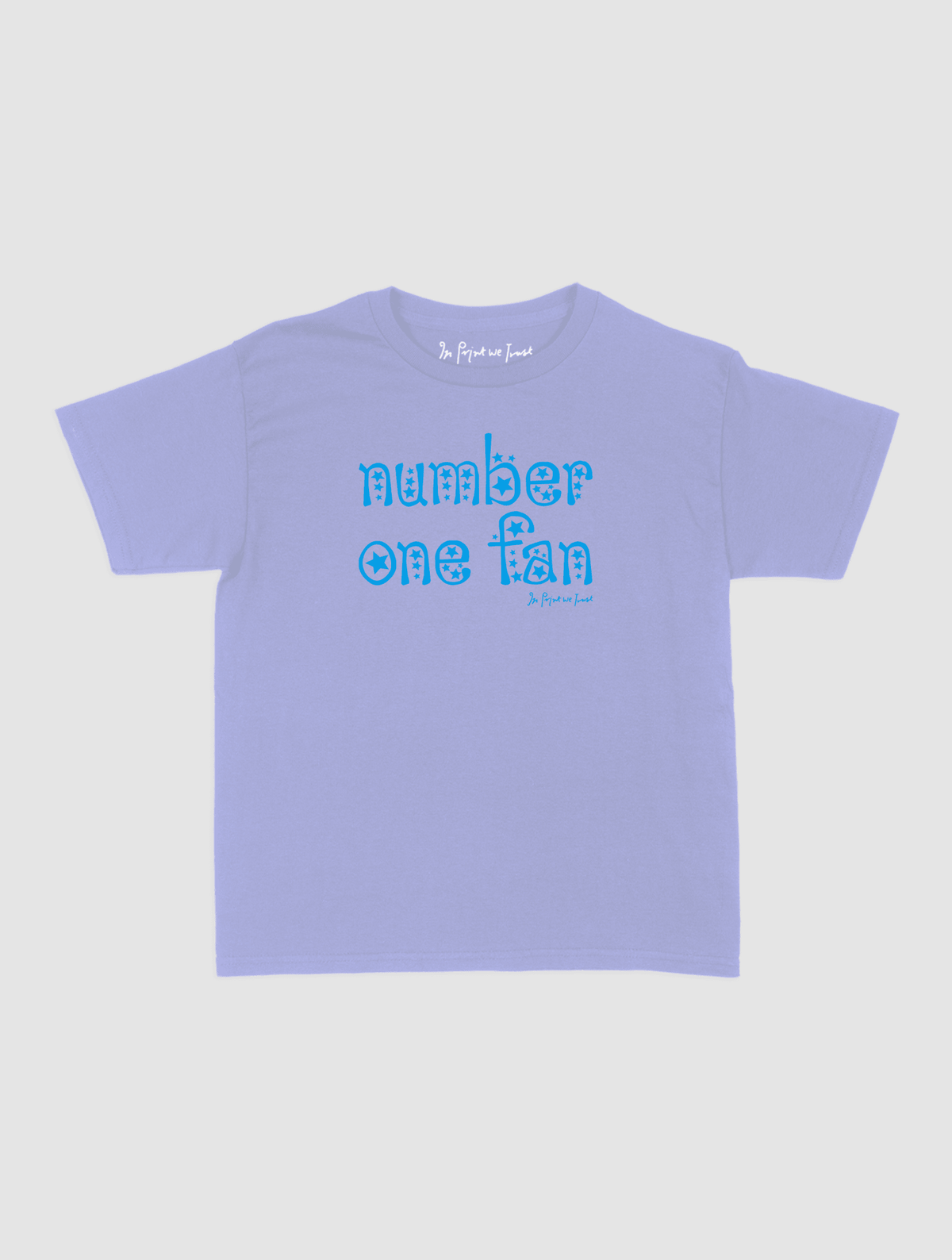 number one fan baby tee - In Print We Trust