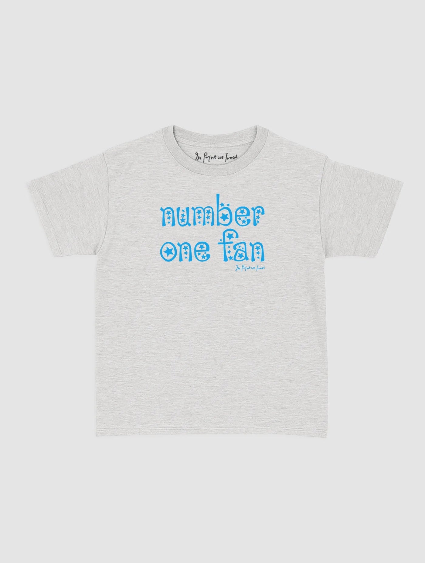 number one fan baby tee - In Print We Trust