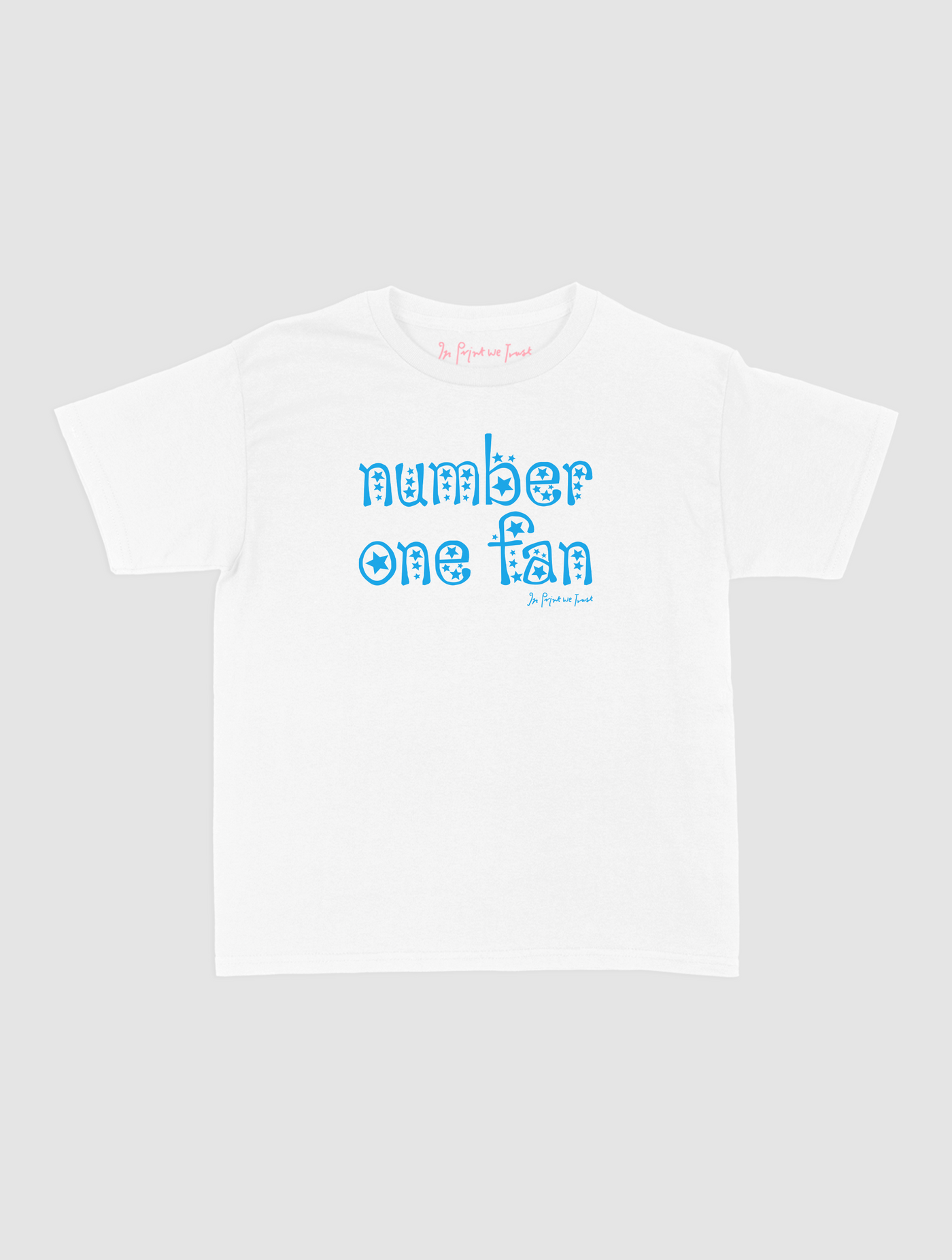 number one fan baby tee