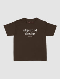 object of desire baby tee - In Print We Trust