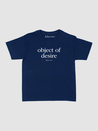 object of desire baby tee - In Print We Trust