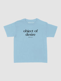 object of desire baby tee - In Print We Trust