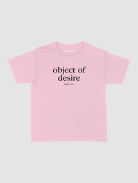 object of desire baby tee - In Print We Trust