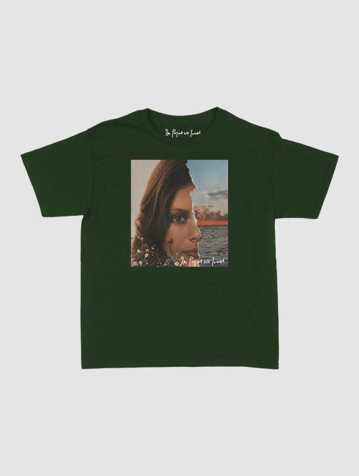 ocean eyes baby tee - In Print We Trust