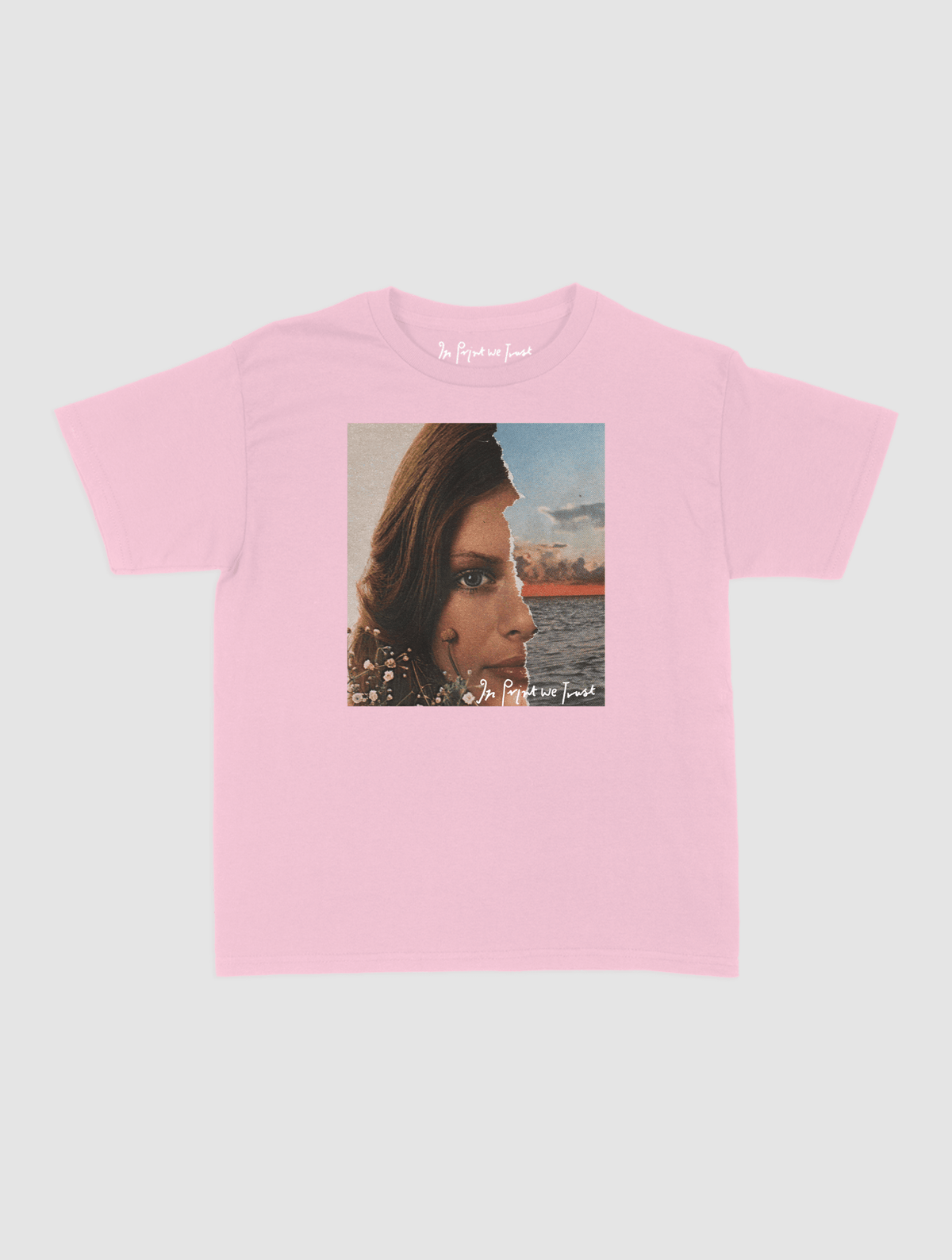 ocean eyes baby tee - In Print We Trust