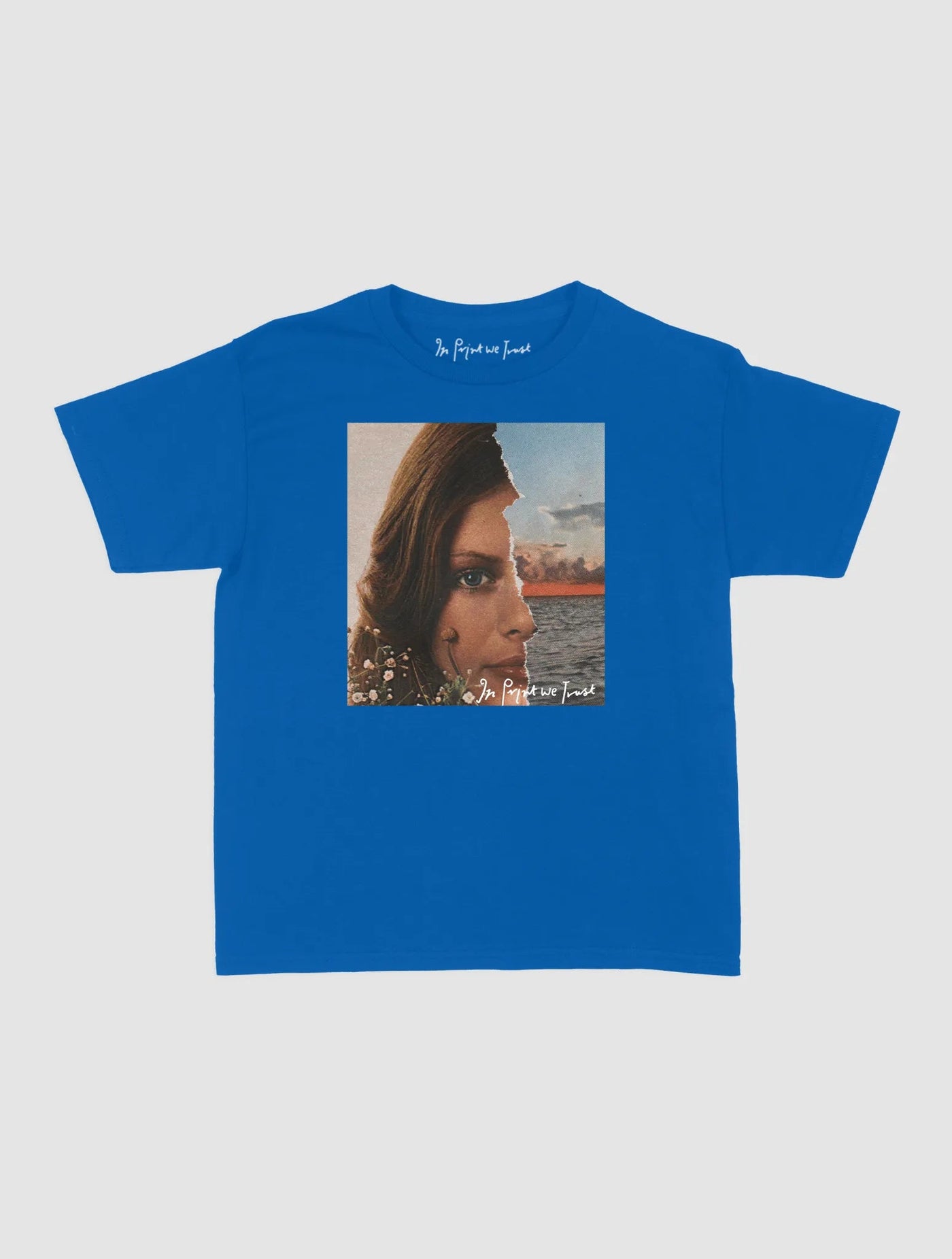 ocean eyes baby tee - In Print We Trust