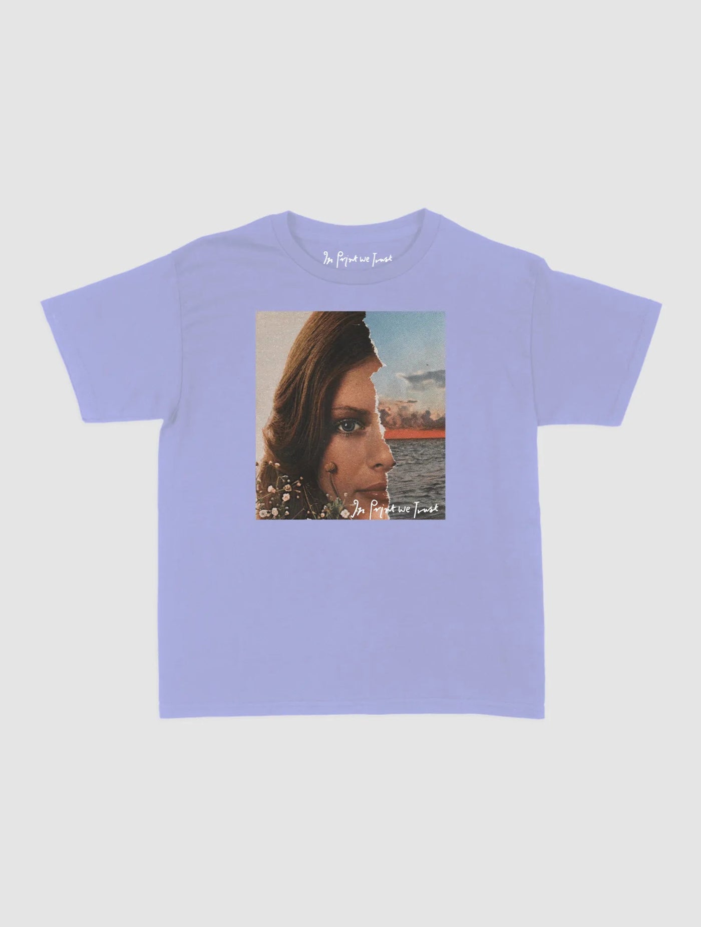 ocean eyes baby tee - In Print We Trust